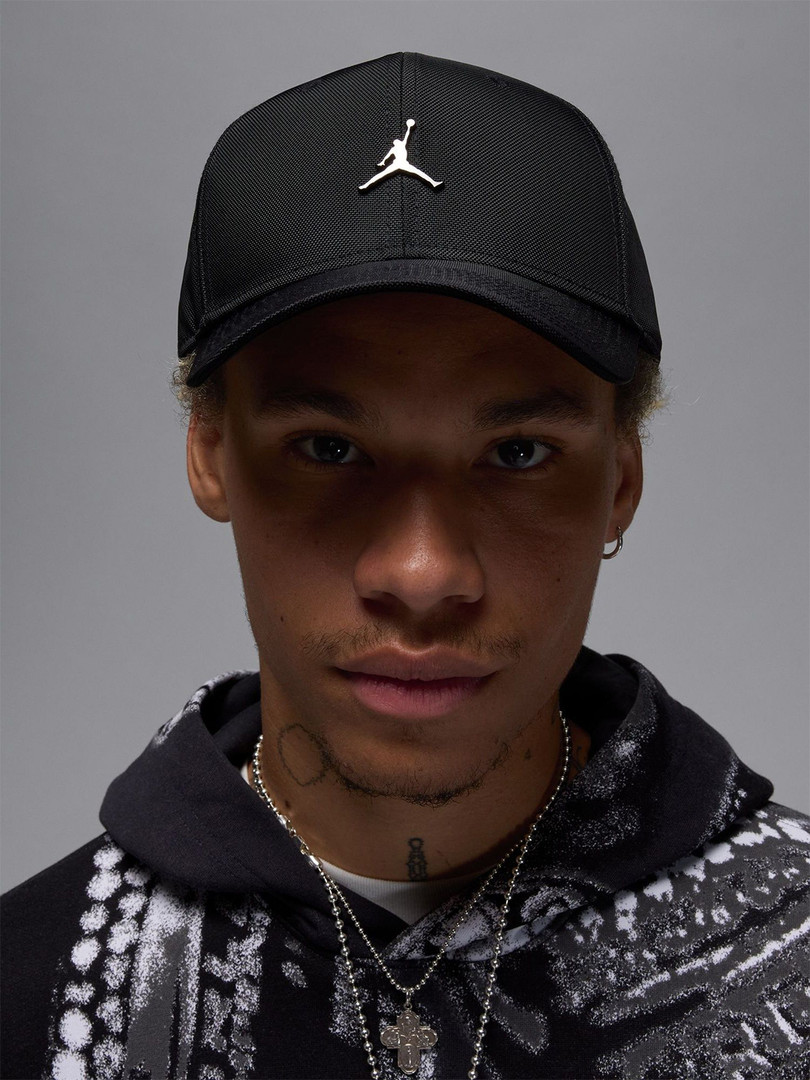 Caps & Hats Nike Men Jordan Rise Structured Metal Jumpman Hat